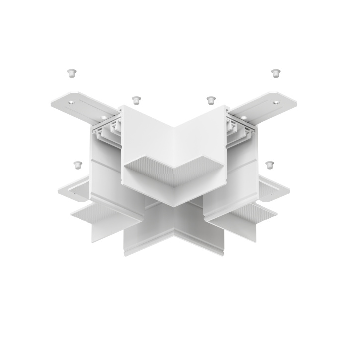 Коннектор Denkirs SMART HIDE TR2114-WH