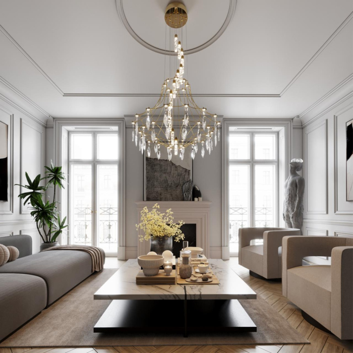 Люстра подвесная Odeon Light Flamenco 7000/51L