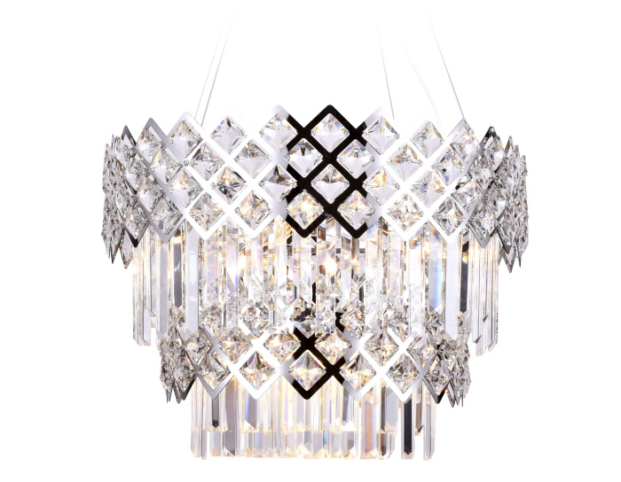 Подвесная люстра с хрусталем Ambrella light TR5273