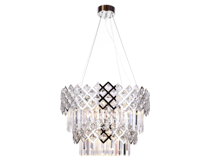 Подвесная люстра с хрусталем Ambrella light TR5273