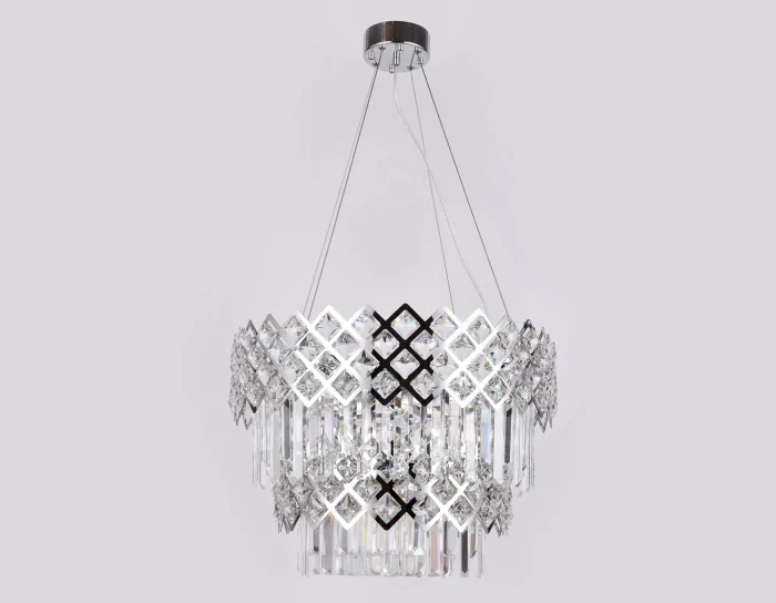 Подвесная люстра с хрусталем Ambrella light TR5273