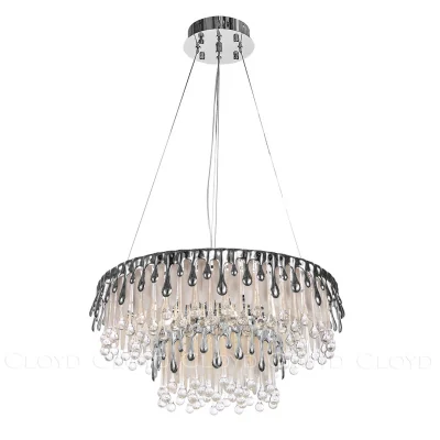 Люстра Cloyd CAPULETTI C12 / Ø60 см - хром (арт.11297)