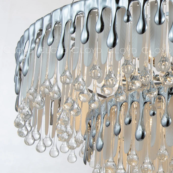 Люстра Cloyd CAPULETTI C12 / Ø60 см - хром (арт.11297)