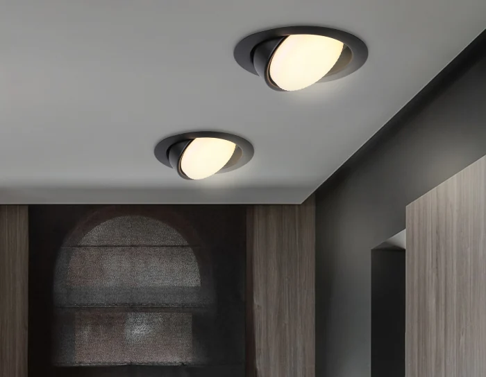 Светильник встраиваемый поворотный со сменной лампой GX53 Ambrella light G10123