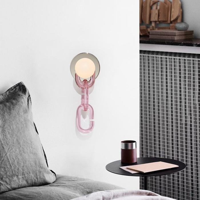 Настенный светильник CHAIN WALL Белый ImperiumLoft