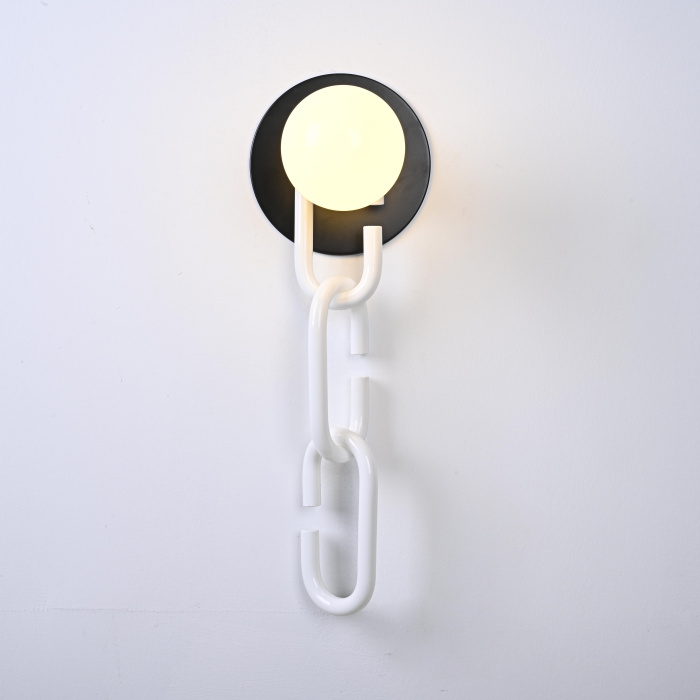 Настенный светильник CHAIN WALL Белый ImperiumLoft