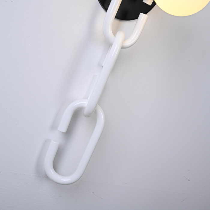 Настенный светильник CHAIN WALL Белый ImperiumLoft