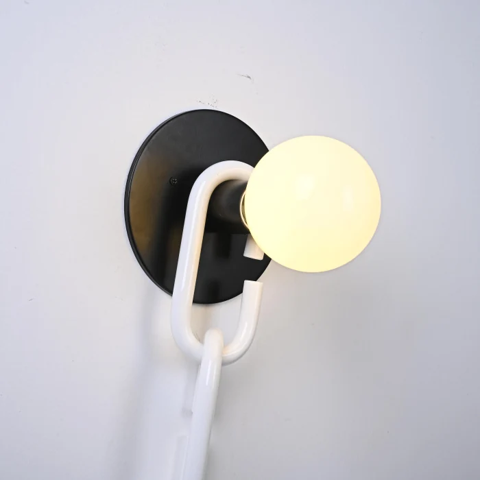 Настенный светильник CHAIN WALL Белый ImperiumLoft