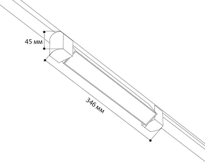 Светильник на шине Italline IT08-8029 white 4000K