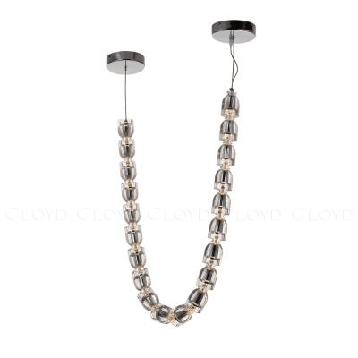 Подвесной светильник Cloyd RACHMANINOFF P20 / L190 см - хром (арт.11415)