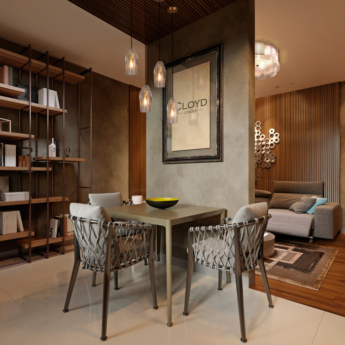 Подвесной светильник Cloyd TESIS-A P1 / латунь (арт.10722)