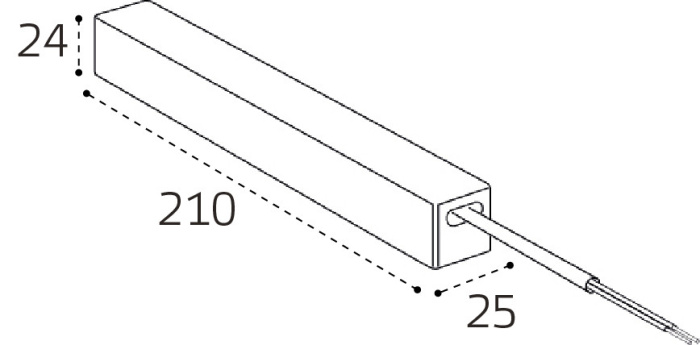 Блок питания 100W Italline IT09-9022 black