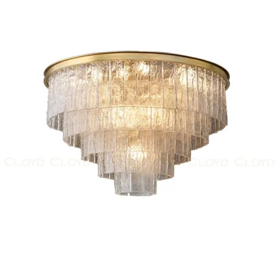 Потолочный светильник Cloyd HERALD FM14 / Ø63 см - латунь (арт.11018)