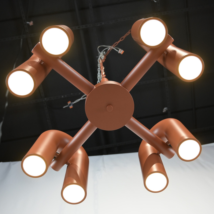 Подвесная люстра FANNY 8 Orange ImperiumLoft