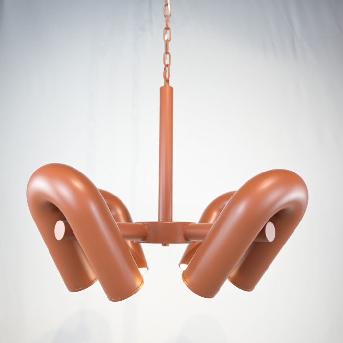 Подвесная люстра FANNY 8 Orange ImperiumLoft