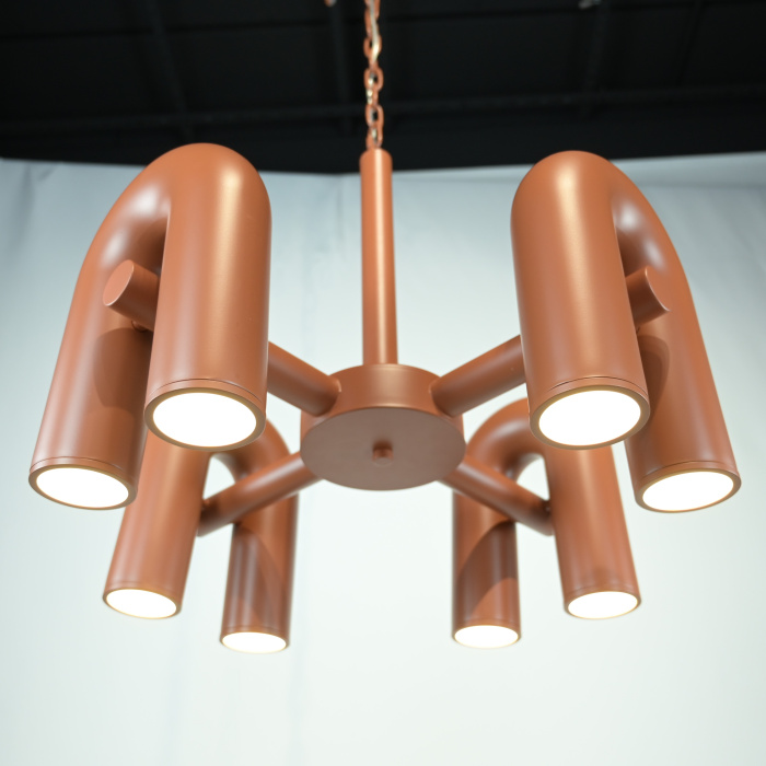 Подвесная люстра FANNY 8 Orange ImperiumLoft