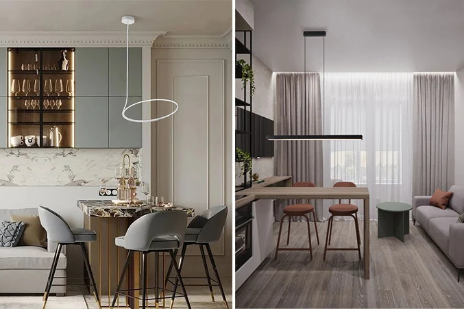 Светильник подвесной ITALLINE IT013-6025 white 3000K