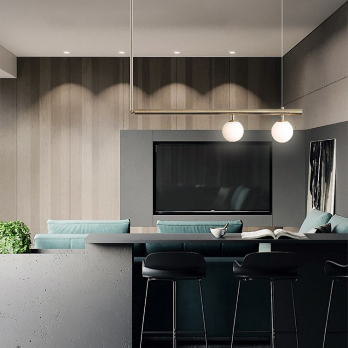 Подвесной светильник BARRA L88 Gold ImperiumLoft