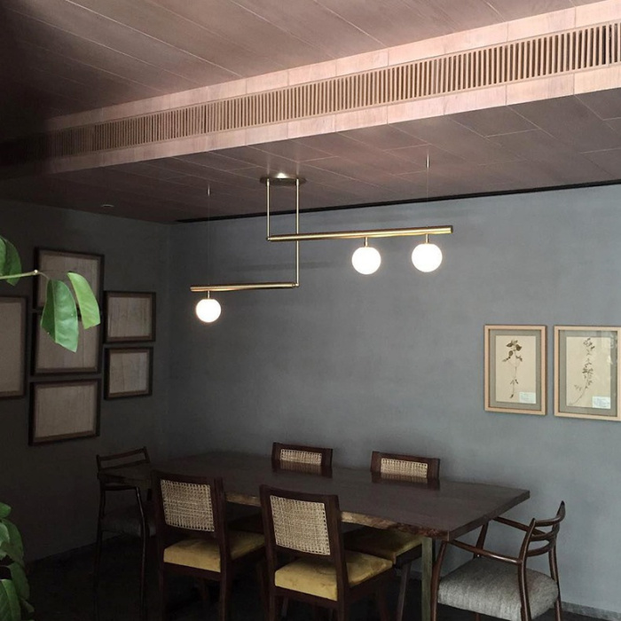 Подвесной светильник BARRA L88 Gold ImperiumLoft