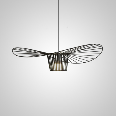 Подвесной светильник HAT D80 Black ImperiumLoft