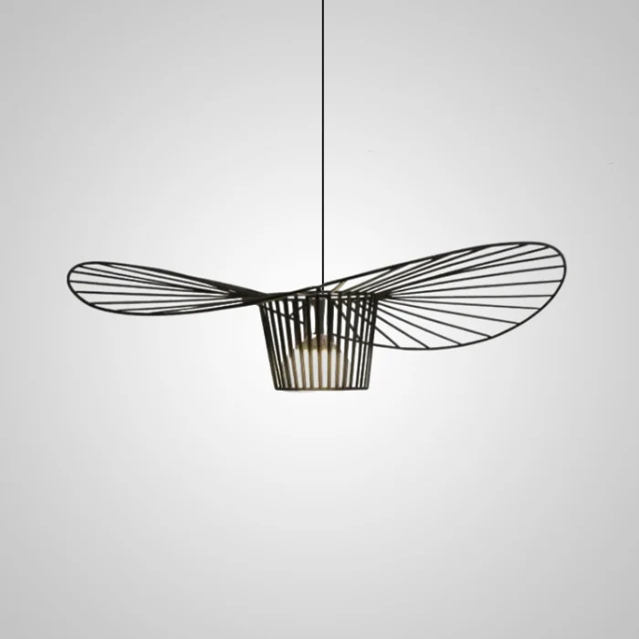 Подвесной светильник HAT D80 Black ImperiumLoft