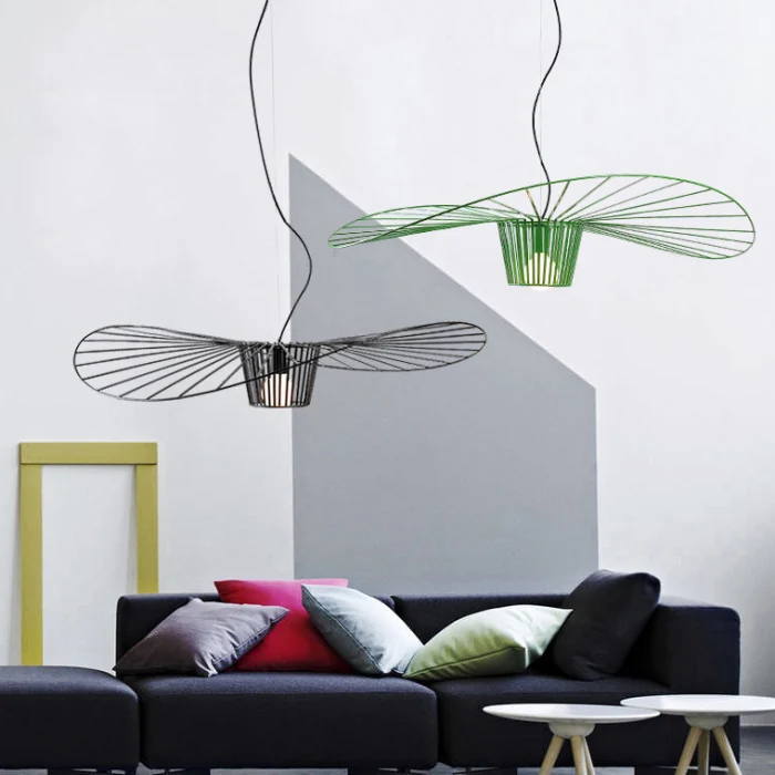 Подвесной светильник HAT D80 Black ImperiumLoft