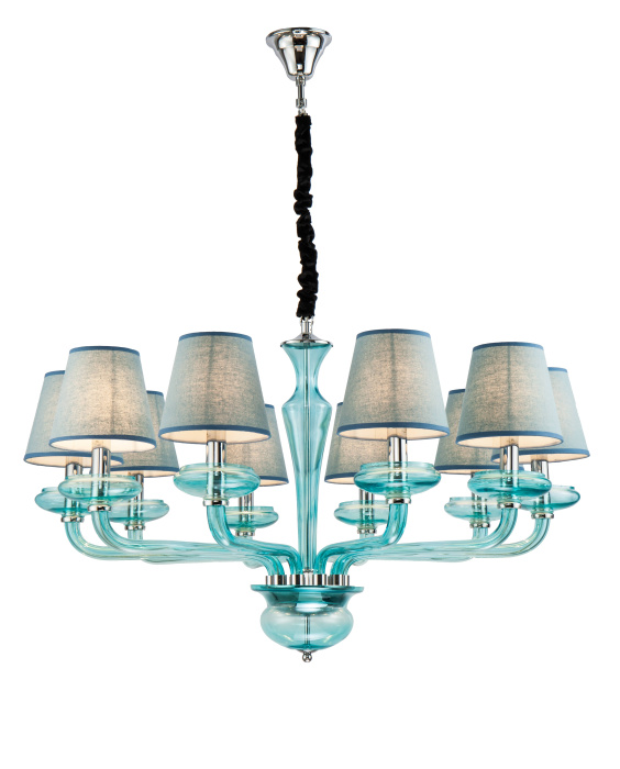 Люстра подвесная Lucia Tucci ASHANTI 1260.10 blue