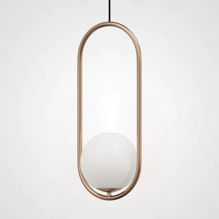 Подвесной светильник Matthew McCormick hoop 50 Бронза MILA Pendant ImperiumLoft
