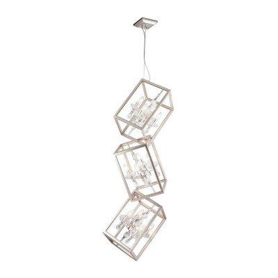 Люстра подвесная Lucia Tucci INESSA 3850.12 silver