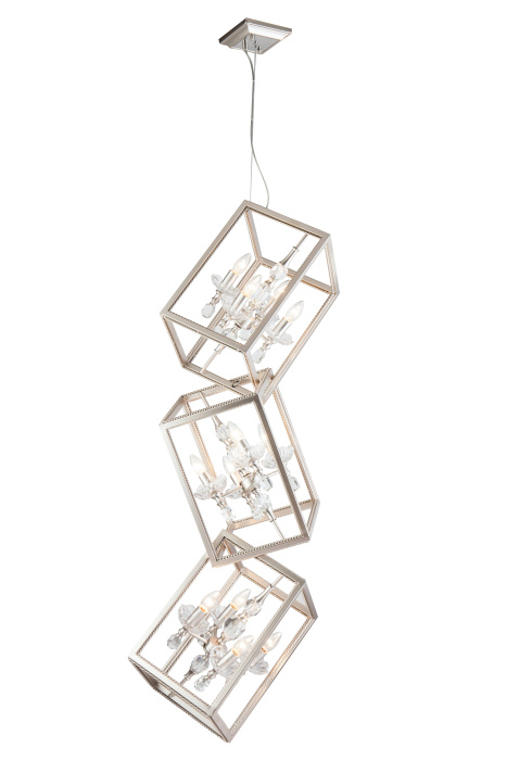 Люстра подвесная Lucia Tucci INESSA 3850.12 silver