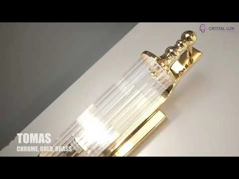 Бра Crystal Lux TOMAS AP1 GOLD