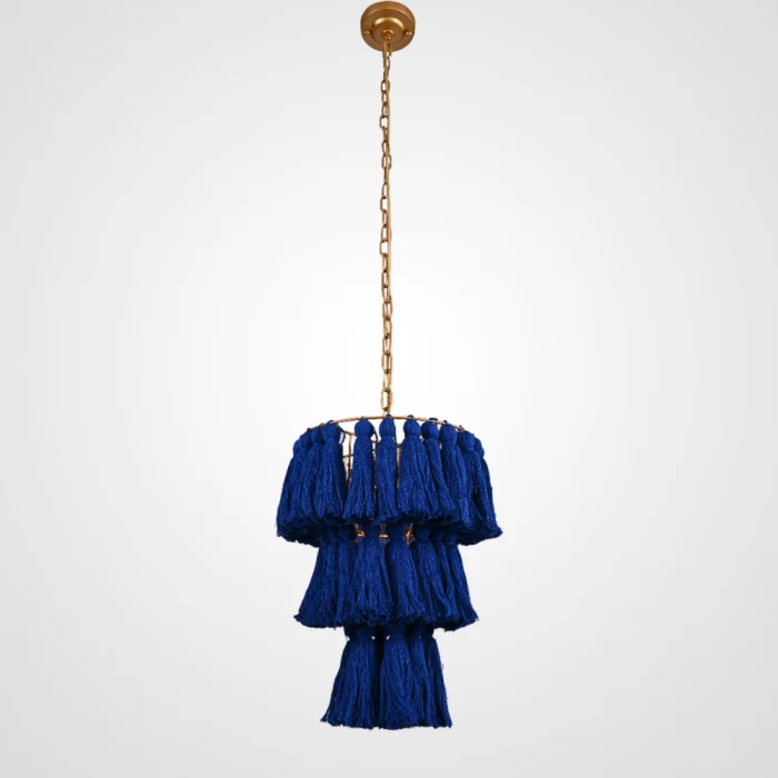 Подвесной светильник TASSEL Синий ImperiumLoft
