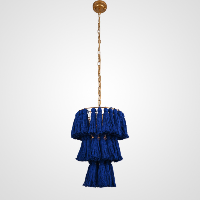 Подвесной светильник TASSEL Синий ImperiumLoft