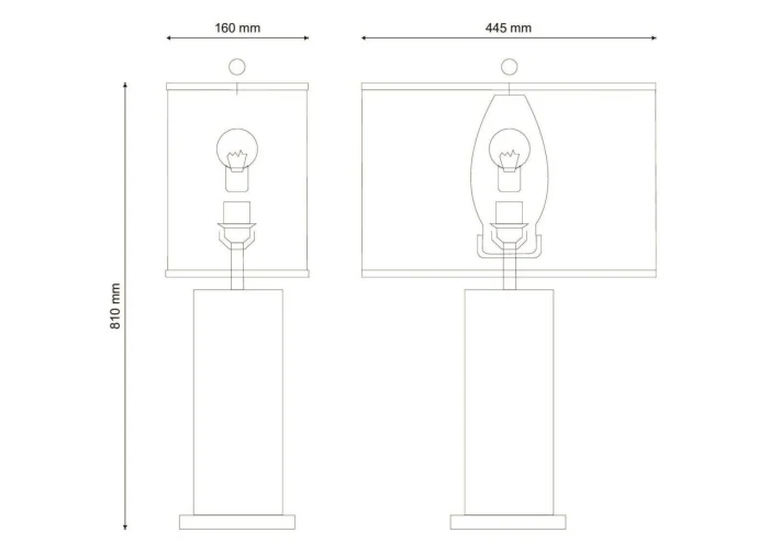 Настольная лампа Lucia Tucci Harrods T936.1