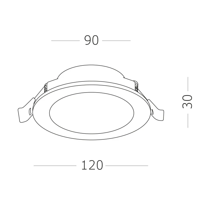 Встраиваемый светильник ST LUCE ST210.548.08