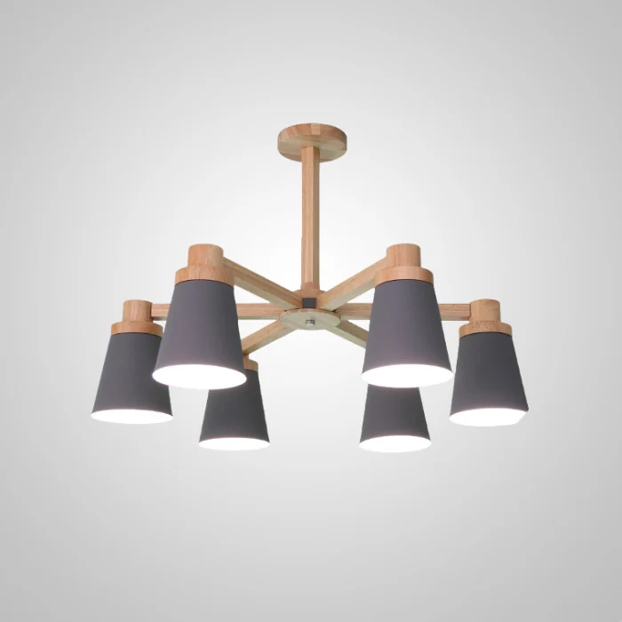 Потолочная люстра PROP 6 Green ImperiumLoft