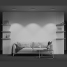 Трековый светильник Maytoni Points TR082-1-12W3K-M-W