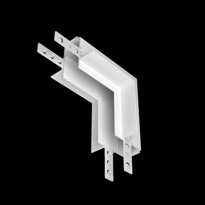 Коннектор угловой внутренний Exility встраиваемый под ГКЛ 12,5 мм, белый Maytoni TRA034ICL-42.12W
