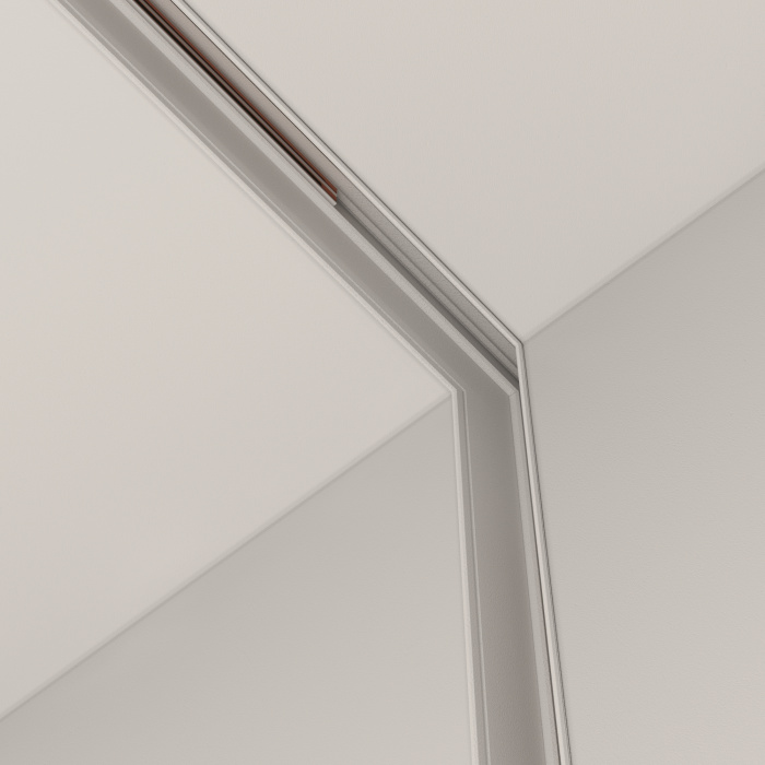 Коннектор угловой внутренний Exility встраиваемый под ГКЛ 12,5 мм, белый Maytoni TRA034ICL-42.12W