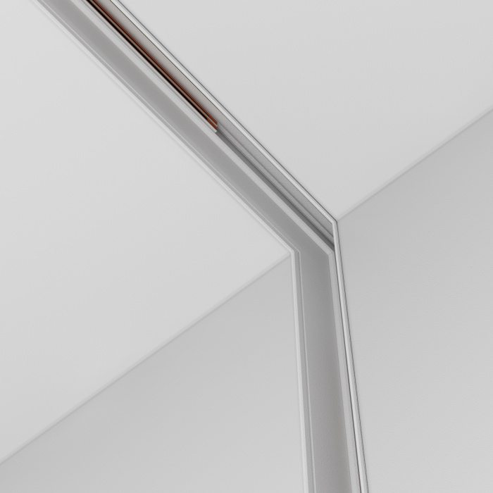 Коннектор угловой внутренний Exility встраиваемый под ГКЛ 12,5 мм, белый Maytoni TRA034ICL-42.12W