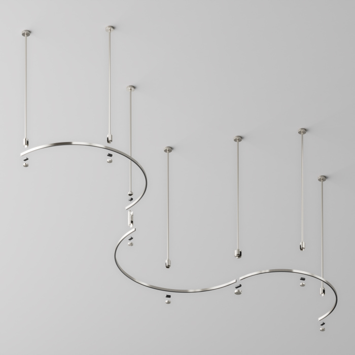 Шинопровод полукруг Maytoni Busbar trunkings Flarity TRX154-SR-D650-PT