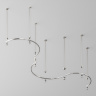 Шинопровод полукруг Maytoni Busbar trunkings Flarity TRX154-SR-D650-PT