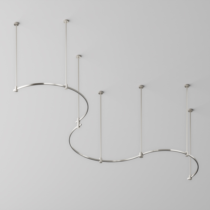 Шинопровод полукруг Maytoni Busbar trunkings Flarity TRX154-SR-D650-PT