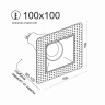 Встраиваемый поворотный светильник Ledron AO1501039 WHITE