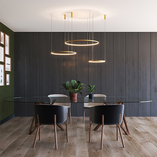 Подвесной светильник Ledron 5613I-824RPP-WH-3