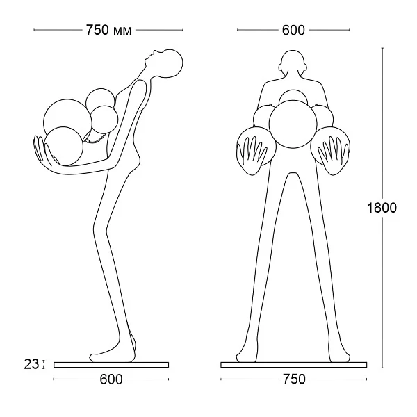 Торшер Ledron Сила света BN62