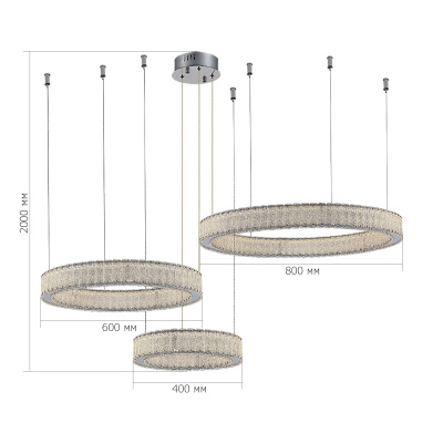 Подвесной светильник ST LUCE LATOZZO SL6008.113.03