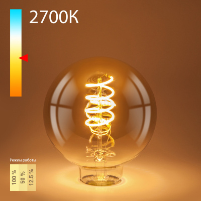 Филаментная светодиодная лампа Elektrostandard Dimmable f 4690389169144