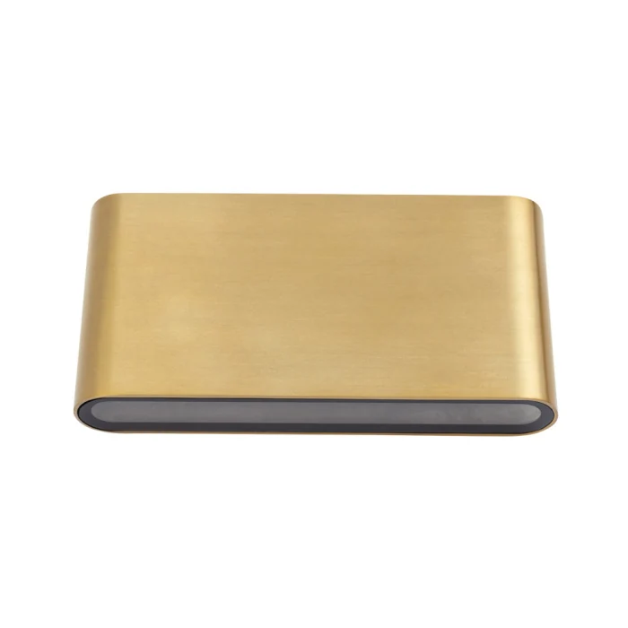 Уличный настенный светильник Nowodvorski Semi Led M Brass 11366