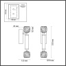 Настенный светильник Odeon Light Kliff 5427/13WL